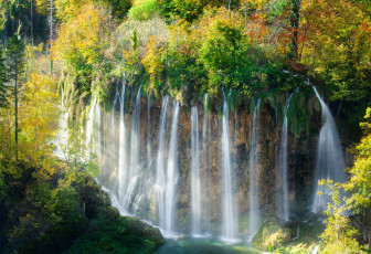 Картинка природа водопады простор