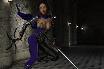 Картинка 3д+графика фантазия+ fantasy фон взгляд девушка