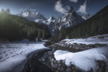 Картинка природа горы простор