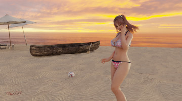 Картинка 3д+графика люди+ people фон девушка взгляд