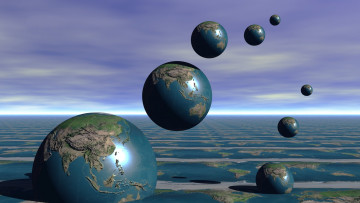 Картинка 3д+графика другое+ other земля планета