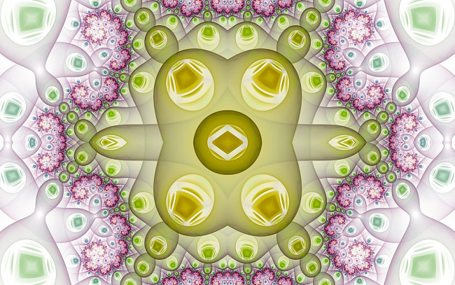 Обои картинки фото 3д графика, фракталы , fractal, узор, цвета, фон