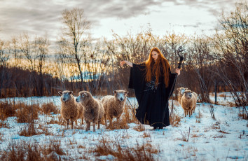 Картинка девушки -unsort+ рыжеволосые+и+другие samantha