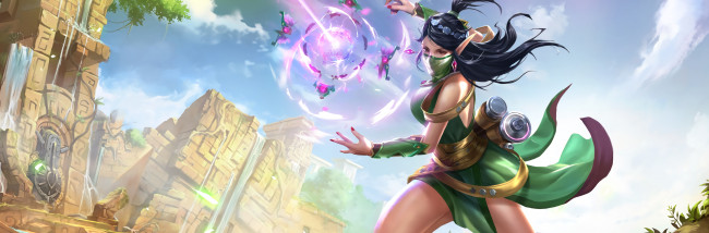 Обои картинки фото видео игры, paladins