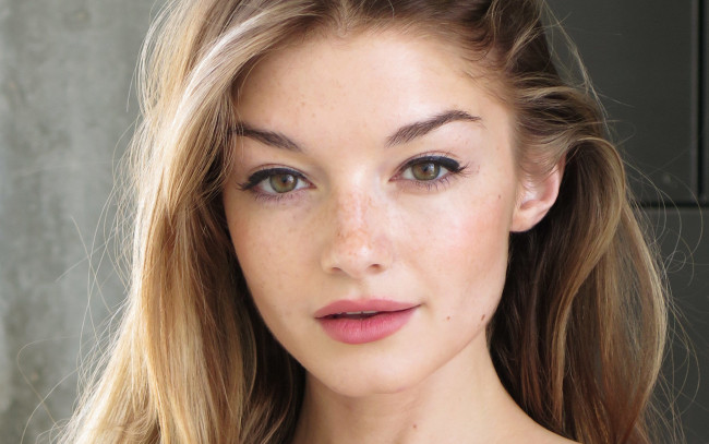 Обои картинки фото monica ollander, девушки, -unsort , лица,  портреты, блондинка, лицо, актриса, monica, ollander