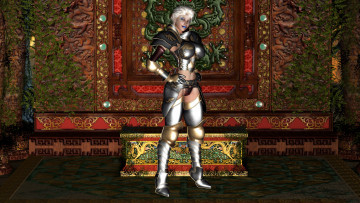 Картинка 3д+графика люди+ people девушка фон взгляд латы