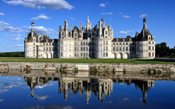 Картинка chateau+de+chambord города замки+франции chateau de chambord