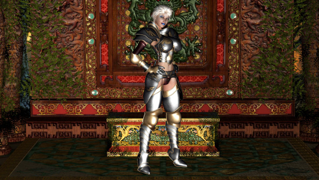 Обои картинки фото 3д графика, люди , people, девушка, фон, взгляд, латы