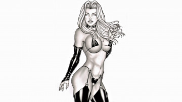 Картинка рисованное elberty+oliveira девушка фон униформа