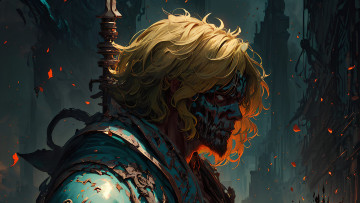 Картинка фэнтези существа нейросети графика нейроарт ai art нейронные сети рисунки нейро искусство