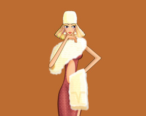 обоя векторная, графика