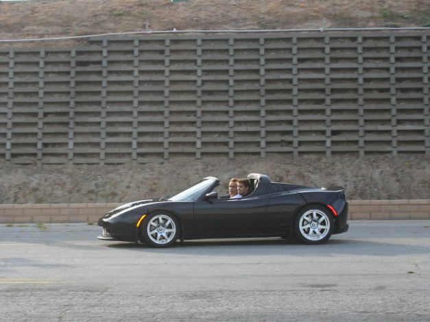 Обои картинки фото автомобили, tesla