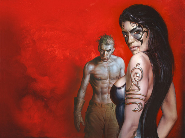 Обои картинки фото фэнтези, девушки