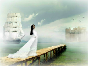 Картинка фэнтези девушки