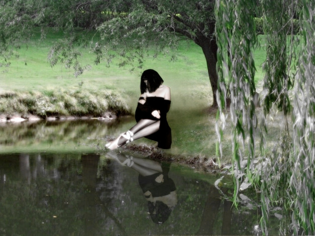 Обои картинки фото фэнтези, девушки