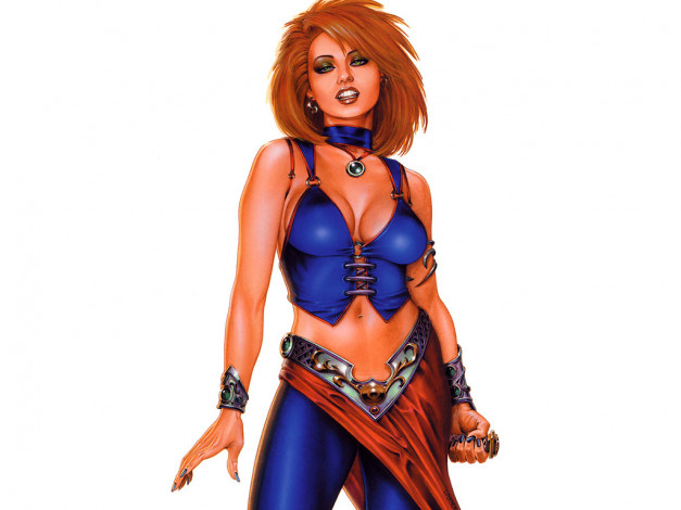 Обои картинки фото фэнтези, девушки