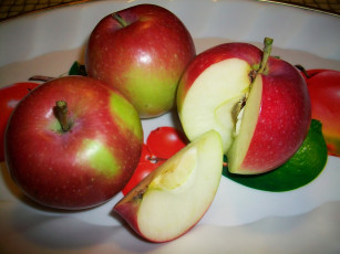 обоя еда, Яблоки