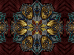 Картинка 3д графика fractal фракталы фрактал