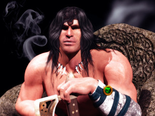 Картинка 3д графика people люди воин