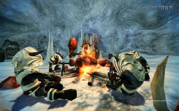 Картинка видео игры vindictus костёр шашлык