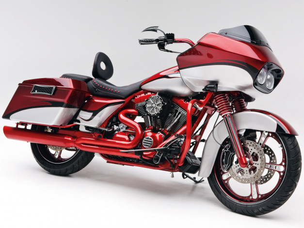 Обои картинки фото 2002, harley, davidson, road, king, мотоциклы, customs