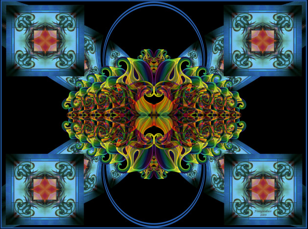 Обои картинки фото 3д, графика, fractal, фракталы, фрактал