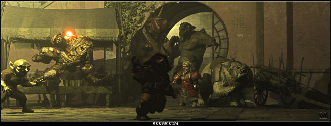 Обои картинки фото 3д, графика, fantasy, фантазия, существа, эльфы