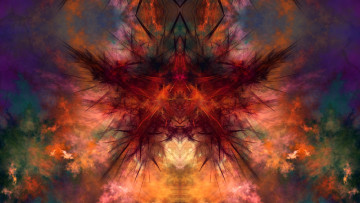 Картинка 3д графика fractal фракталы