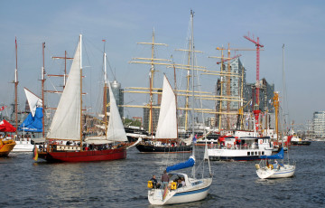 Картинка корабли парусники регата море