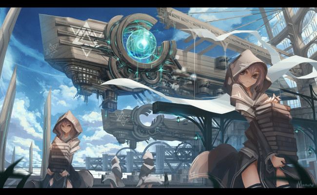 Обои картинки фото аниме, pixiv, fantasia