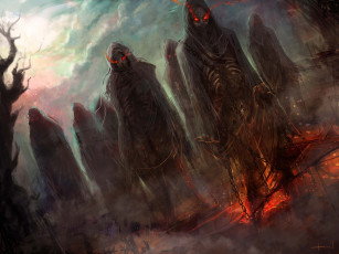 Картинка фэнтези нежить цепи