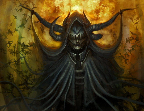 Обои картинки фото фэнтези, существа, рога