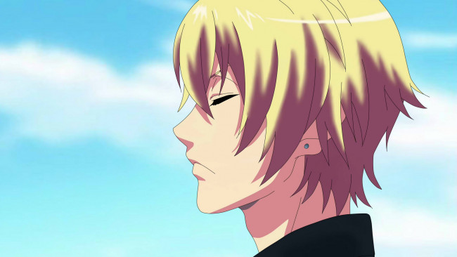 Обои картинки фото аниме, uta, no, prince, sama, волосы, парень