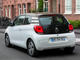 Картинка автомобили citroen светлый 2014г 3-door c1 citroеn