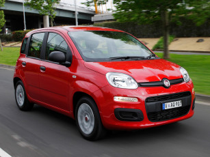 Картинка автомобили fiat 319 красный au-spec panda