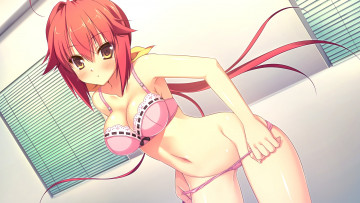 Картинка аниме naka+no+hito+nado+inai раздевается naka no hito nado inai грудь удивление смущение девушка nimura yuuji взгляд kamishiro yuka art