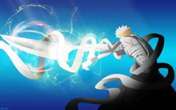 Картинка аниме bleach луч занпакто арт ичиго куросаки реяцу блич