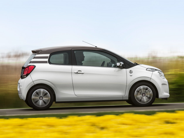 Обои картинки фото автомобили, citroen, c1, citroеn, светлый, 2014г, 3-door