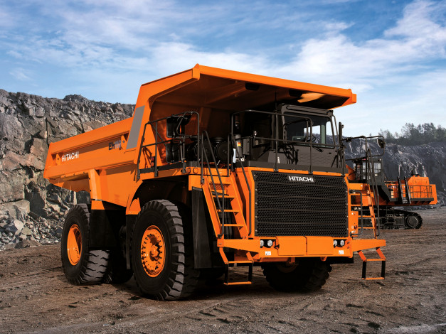 Обои картинки фото техника, строительная техника, eh1100, hitachi