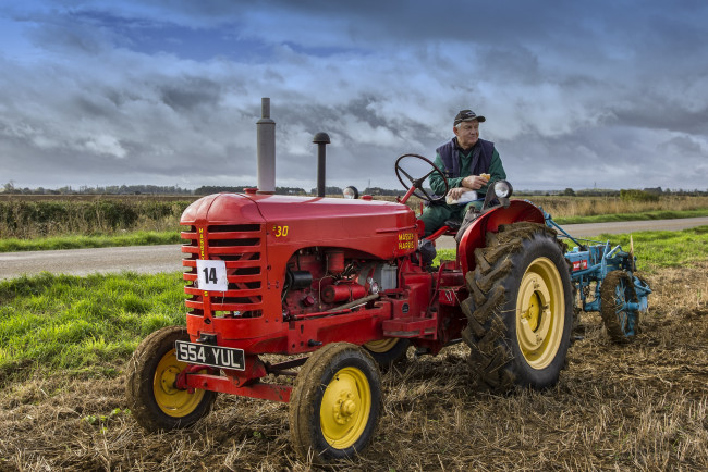 Обои картинки фото техника, тракторы, трактор, поле