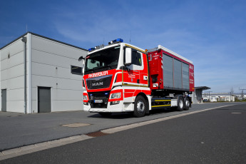 Картинка автомобили man 2014г feuerwehr 6x2 26-480 tgx