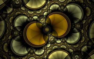 Картинка 3д+графика фракталы+ fractal узор фон цвета