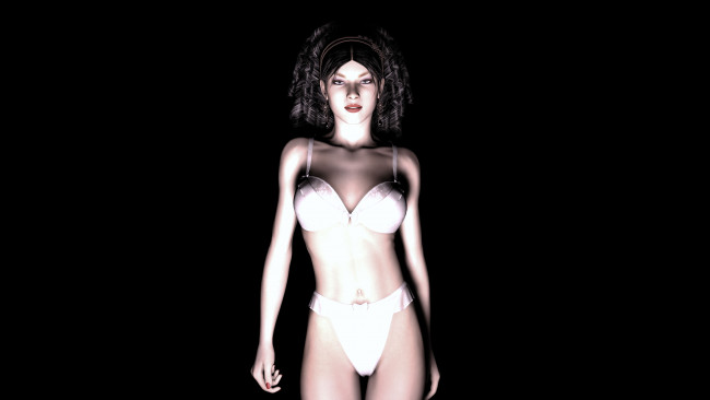 Обои картинки фото 3д графика, люди , people, девушка, взгляд, фон