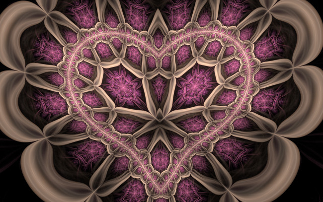 Обои картинки фото 3д графика, фракталы , fractal, узор, фон, цвета