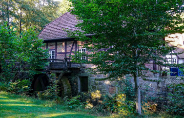 Картинка германия города -+здания +дома деревья трава