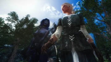 обоя 3д графика, фантазия , fantasy, фон, взгляд, девушка