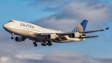 Картинка boeing+747 авиация пассажирские+самолёты авиалайнер