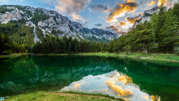 Картинка природа реки озера река лес