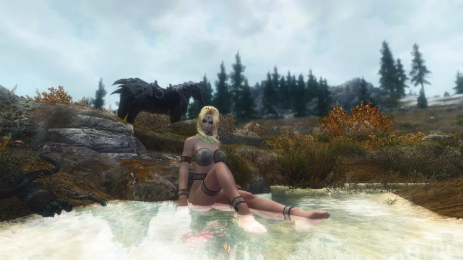 Обои картинки фото 3д графика, фантазия , fantasy, фон, девушка, взгляд