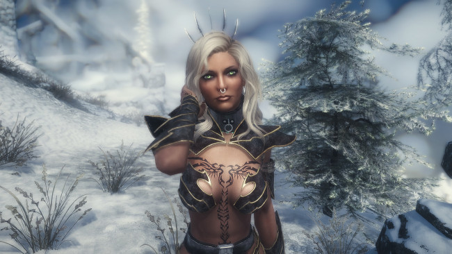 Обои картинки фото 3д графика, фантазия , fantasy, фон, девушка, взгляд